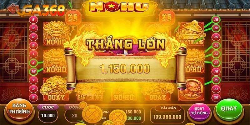 Thực hiện cách chơi vòng quay trong trò chơi slots